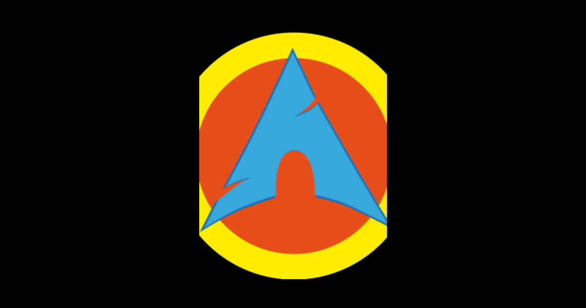Arch Linux Logo Graphic Arch Linux Logo Graphic T Shirt Teepublic