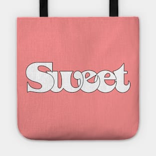 Sweet / Retro 70s Glam Rock Tote