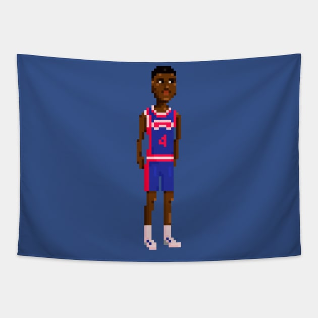 Joe Dumars Tapestry by PixelFaces