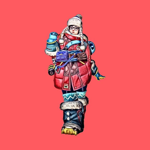 Mei, Ecopoint Antarctica Skin, Overwatch by Green_Shirts