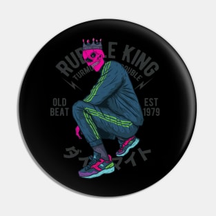 Kings of the Rubble Skull Pin