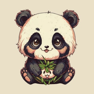 Little Cute Panda T-Shirt