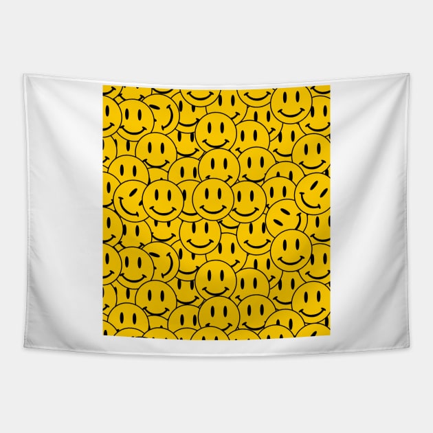 JUST SMILE! Tapestry by SIMPLICITEE