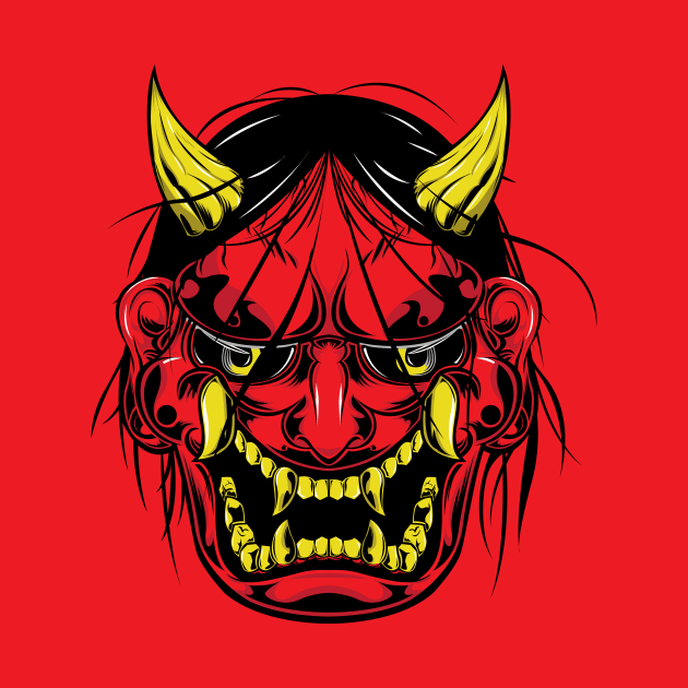 Demon Mask by nerdyboy