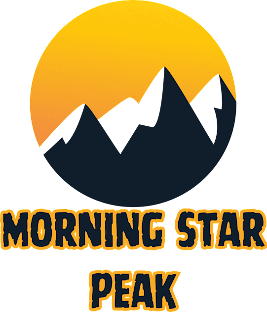 Morning Star Peak Kids T-Shirt by Canada Cities