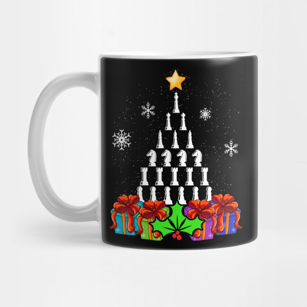 Funny Chess Christmas Tree Decor Gift Xmas Men Women Chess Mug Teepublic