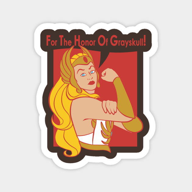 She-Ra the Riveter Magnet by Bellalyse