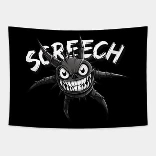 Cartoon Screech - Doors Tapestry