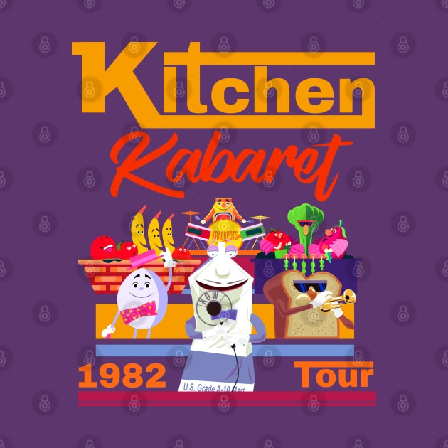 1982 Kitchen Kabaret Tour by DeepDiveThreads