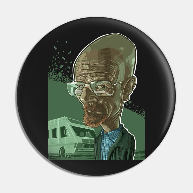 WALTER WHITE Pin by PG1980