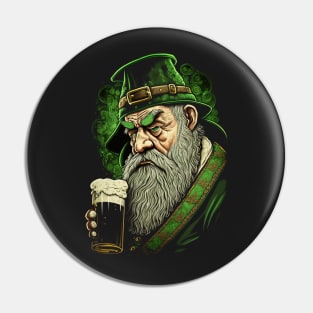 St Patrick - Drunken Irish Pin