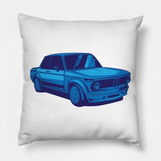 Iconic bmw 2002 turbo Pillow