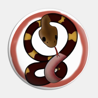 Cute Snake Drawing Pin