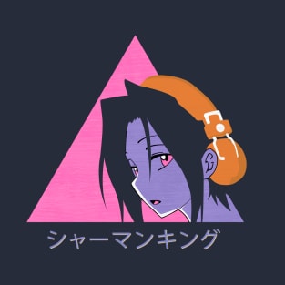 Yoh Asakura - Shaman King - Vaporwave T-Shirt