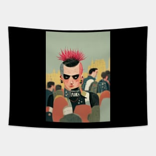 Punk Culture Tapestry