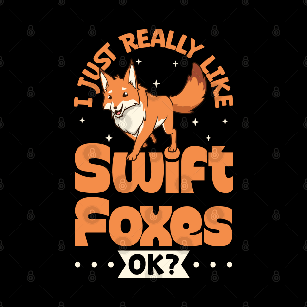 I just really love Swift Foxes - Swift Fox by Modern Medieval Design