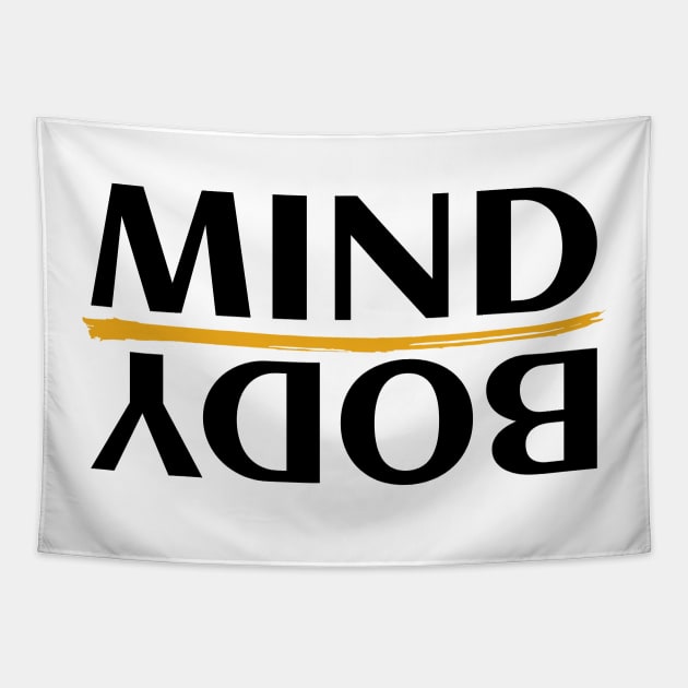 Mind Over Body - Pilates Goal - Mind And Body Control Tapestry by Pilateszone