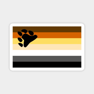 Bear Brotherhood Flag Gay Pride Month Magnet