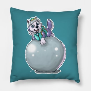 Everest Snowball Pillow