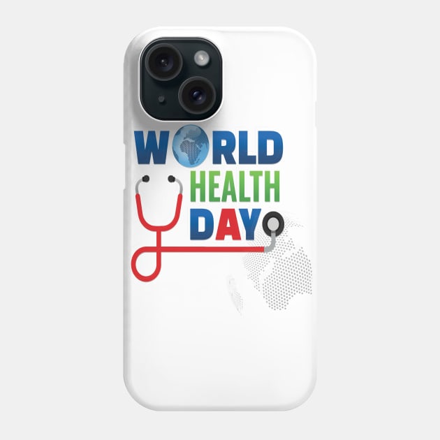 world health day Phone Case by potch94