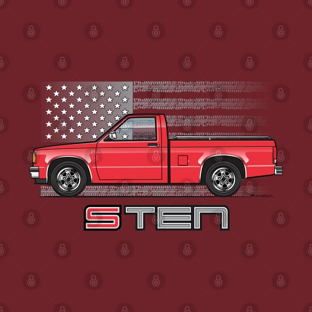 USA Red 2 by JRCustoms44