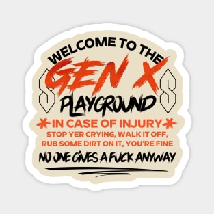 GenX Playground Magnet