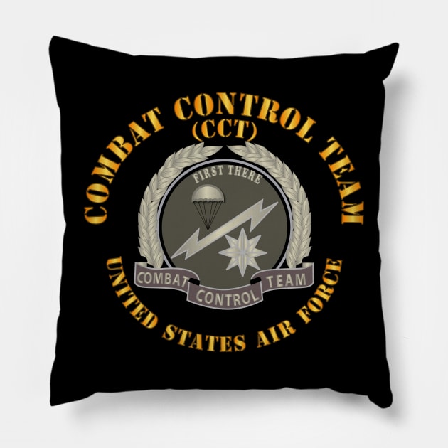 Combat Control Team Badge - USAF X 300 Pillow by twix123844