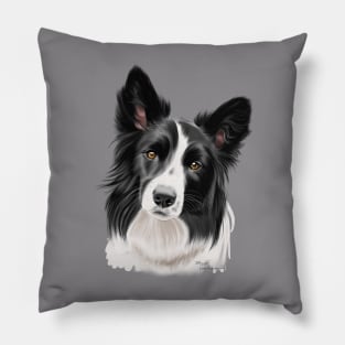 Border Collie Pillow