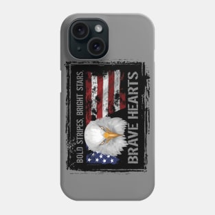 Brave American Hearts Phone Case