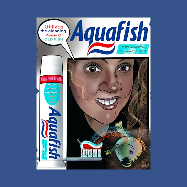 Pukey products 52 "Aquafish" by Popoffthepage