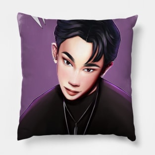 WonHo, kpop, fan art, version 1, crazy, don’t regret, singer, dancer, artist, monster x, idol Pillow