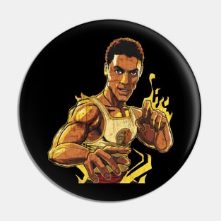 bruce leroy yellow Pin