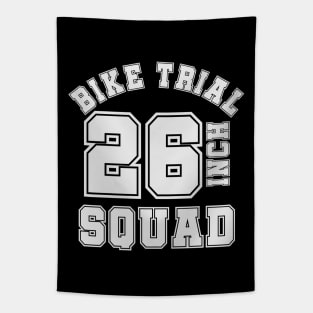 26inch bike TRIAL squad - trialbike sports cycle jersey Tapestry