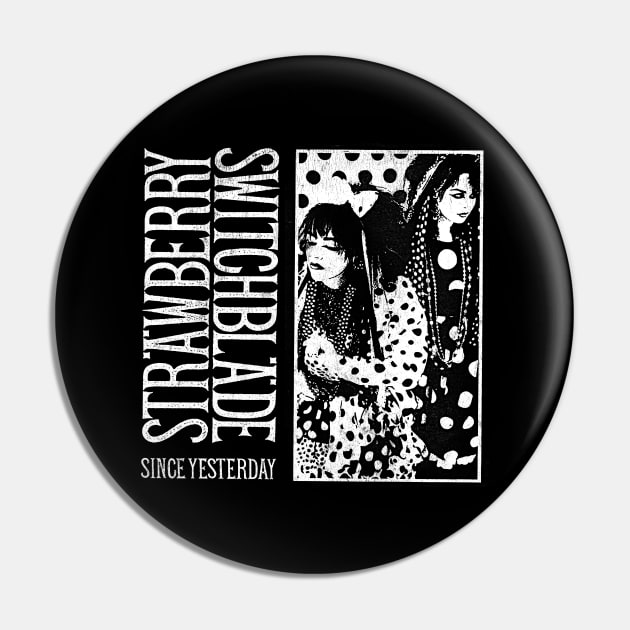 Strawberry Switchblade Pin by DankFutura