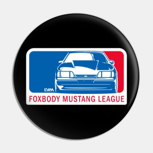 Foxbody Mustang League Pin