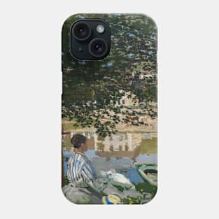 Claude Monet - On the Bank of the Seine Phone Case