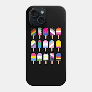 Gay Pride 2024 Ice Cream Identities LGBT Pride Phone Case