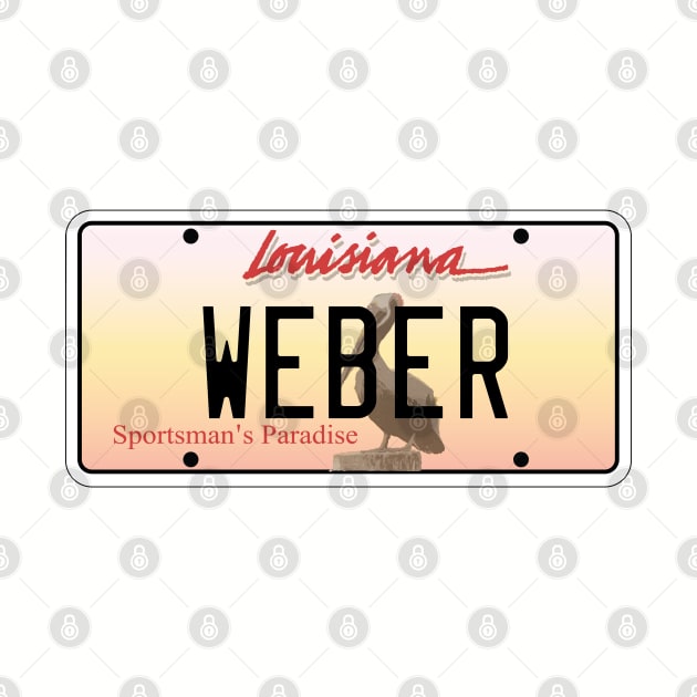 Weber Grill Vanity License Plate by zavod44