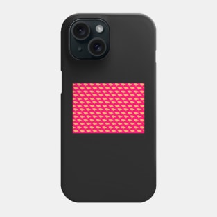 fuschia background chicks Phone Case