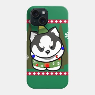 Huskies hate ugly sweaters Phone Case