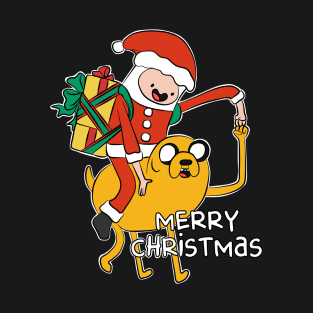 Merry_Christmas_Finn_Jake T-Shirt