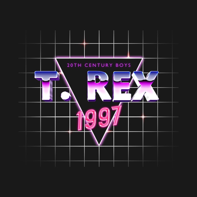 1997 Trex - riangle grid retro style by goksisis