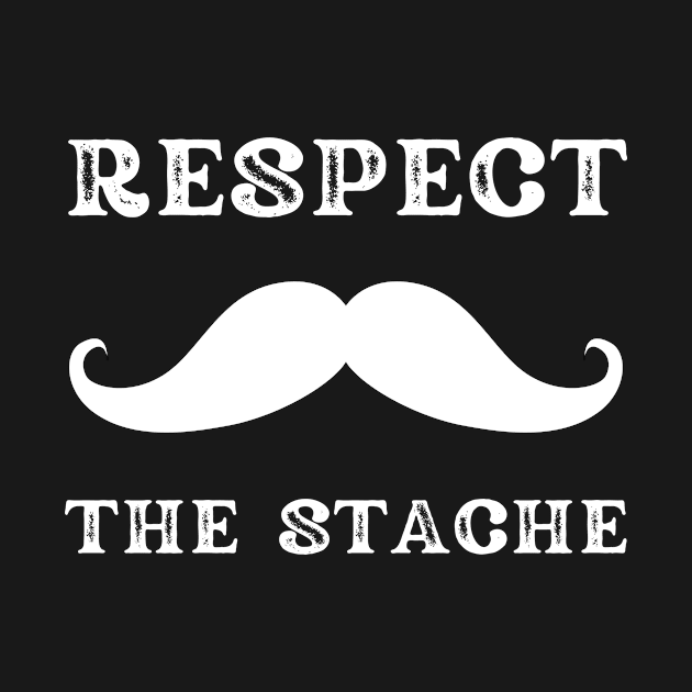 Respect the state Moustache by TeeNZ