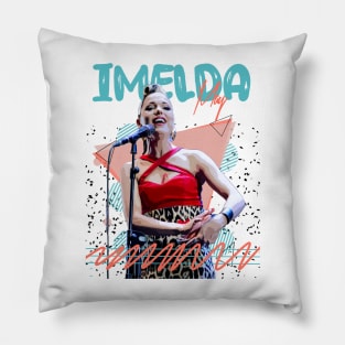 Retro Vintage Imelda May Fan Art Design Pillow