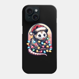 Christmas Opposum Funny Xmas Meme Phone Case