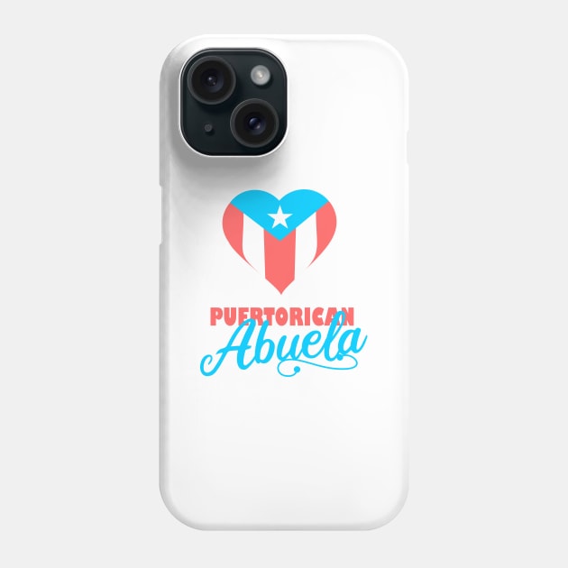 Puerto Rican Abuela Boricua Flag Grandma Gifts Phone Case by bydarling