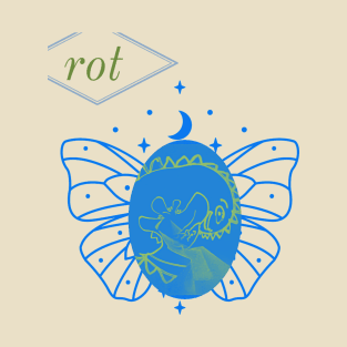 Buttersaur in Bodacious Blue T-Shirt