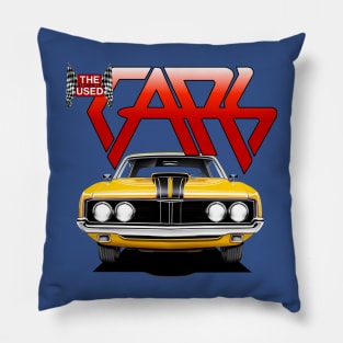 Rocking to The Cars in your Mercury Cougar! Pillow