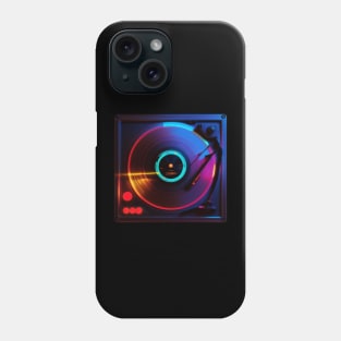 Glow Party DJ Turntable Phone Case