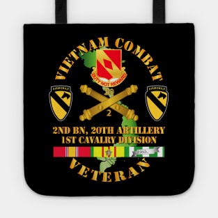 Vietnam Combat Veteran w 2nd Bn 20th Artillery DUI - 1st Cav Div Tote